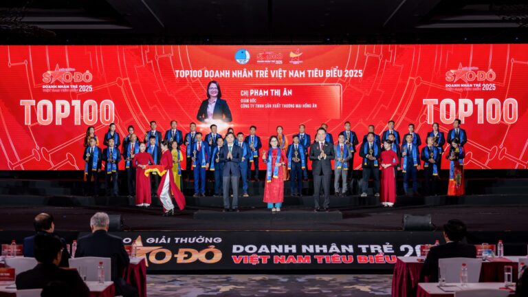 CEO GACO NẰM TRONG TOP 100 DOANH NHÂN TRẺ VIỆT NAM TIÊU BIỂU TẠI LỄ TRAO GIẢI THƯỞNG SAO ĐỎ 2025