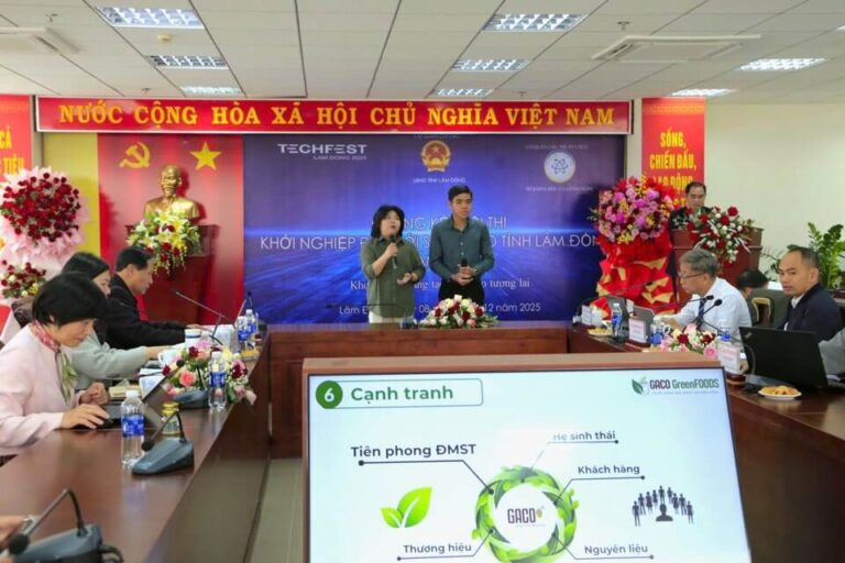 GACO VINH DỰ ĐƯỢC TRAO GIẢI TẠI HỘI THI ĐỔI MỚI SÁNG TẠO TỈNH LÂM ĐỒNG 2025